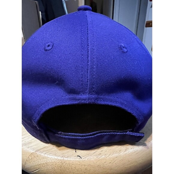 High Point University Panthers Hat Cap Strap Back Purple Adjustable Mens - Picture 3 of 5